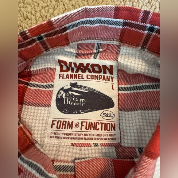 Dixxon Flannel S&S the Tramp women’s L - Picture 2 of 3